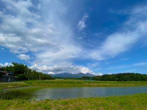 原村・富士見町の境から見た八ヶ岳｜さぽらる WEBサイト制作・ホームページ作成